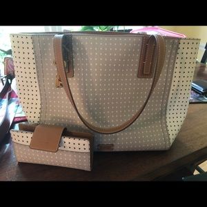 Fossil Rachel tote and fossil tab wallet